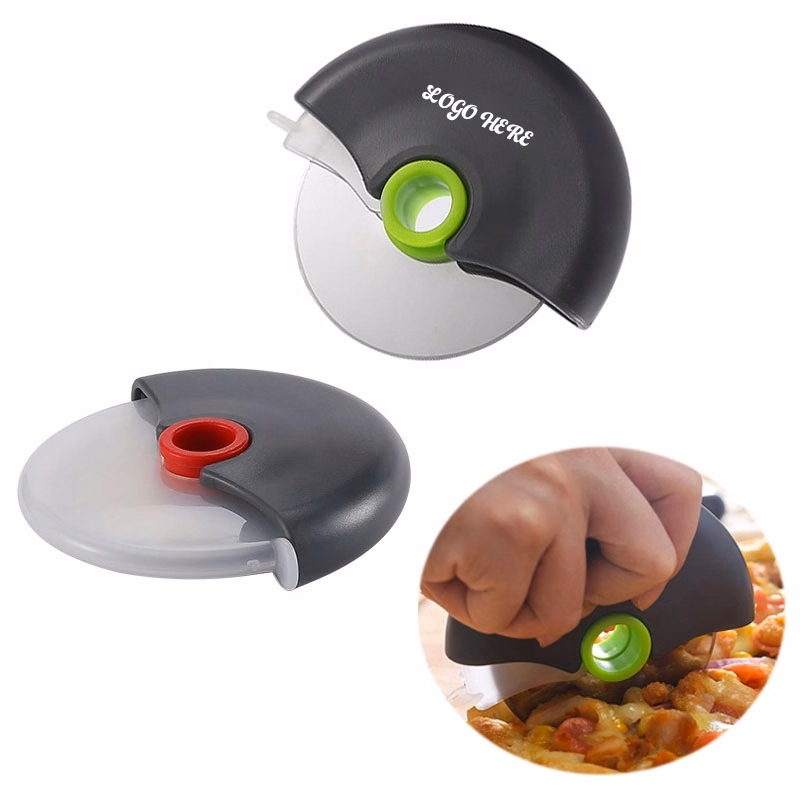 Handheld Upgrades Pizza Cutters with Stainless Steel Blade