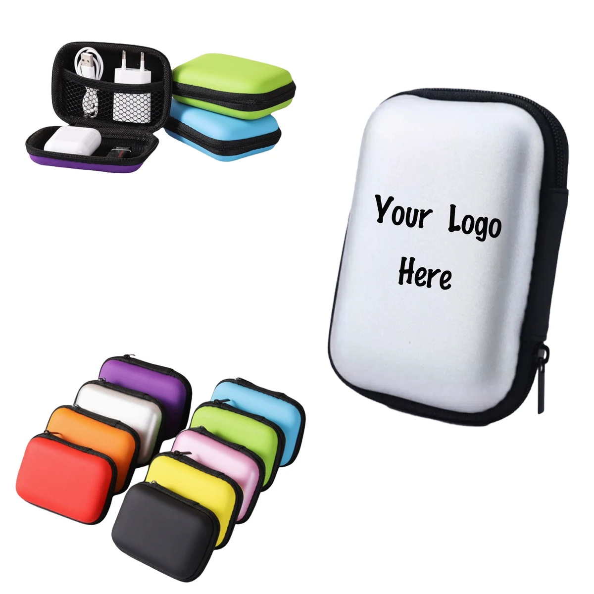 Waterproof EVA Earphone Storage Case 1