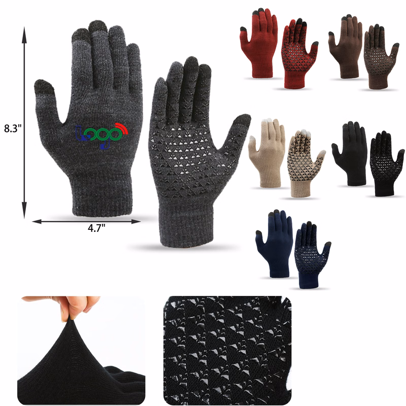 Versatile Anti Slip Knitted Gloves