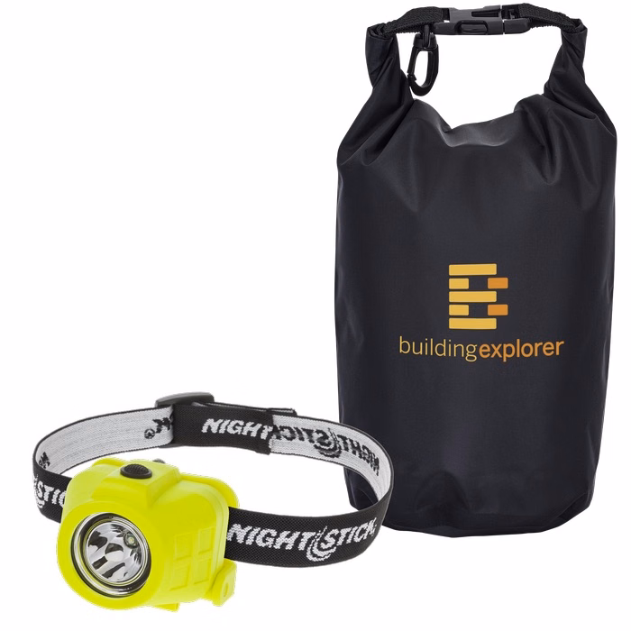 Nightstick® Intrinsically Safe Dual-Func Headlamp