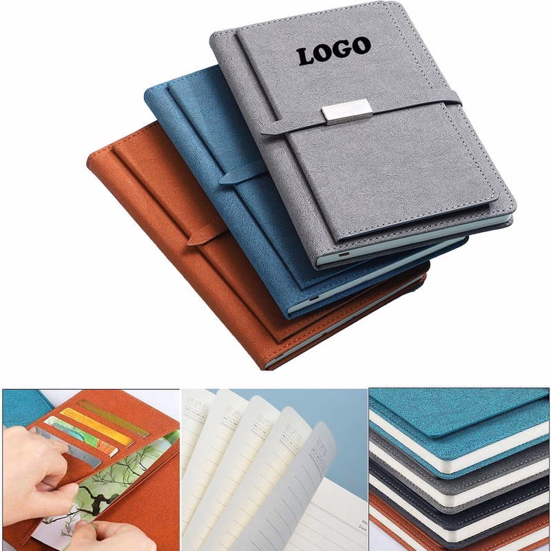 MOQ 10 pcs Custom Leather Notebook