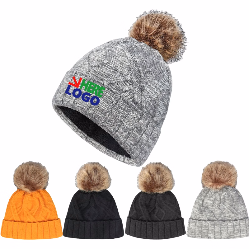 Jacquard Knitted Fall Winter Hat MOQ100