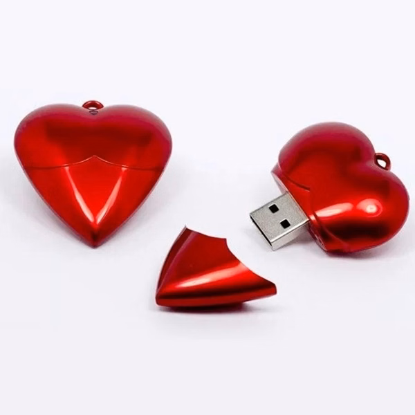 Heart Shaped USB Flash Drive