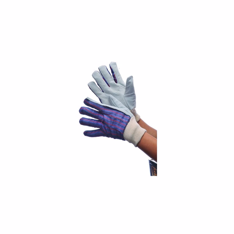 Leather Work Gloves - Large