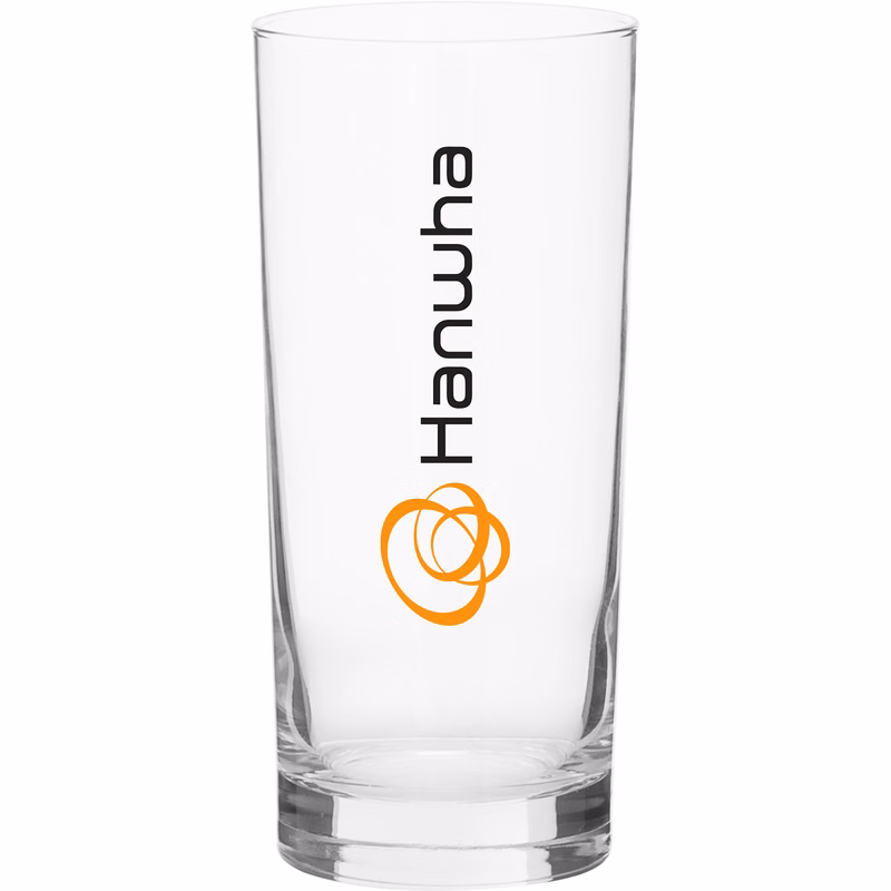 15 oz heavy base glass cooler