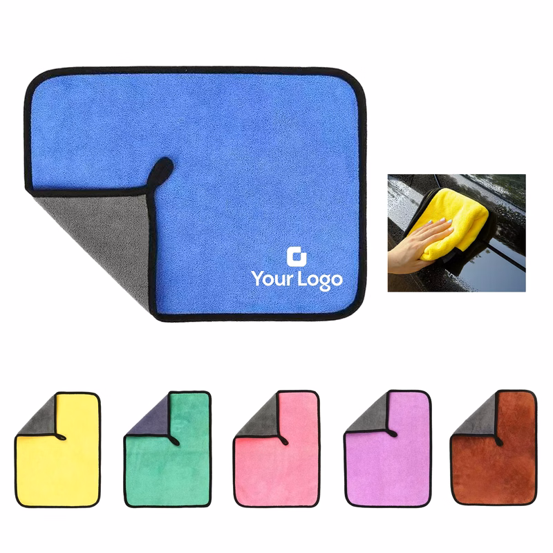 Super Absorbent Coral Velvet Car Drying Wash Cloth