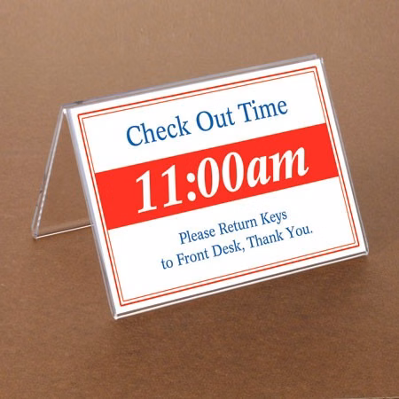Acrylic Double Sided Frame, Holds 6x4 Inserts