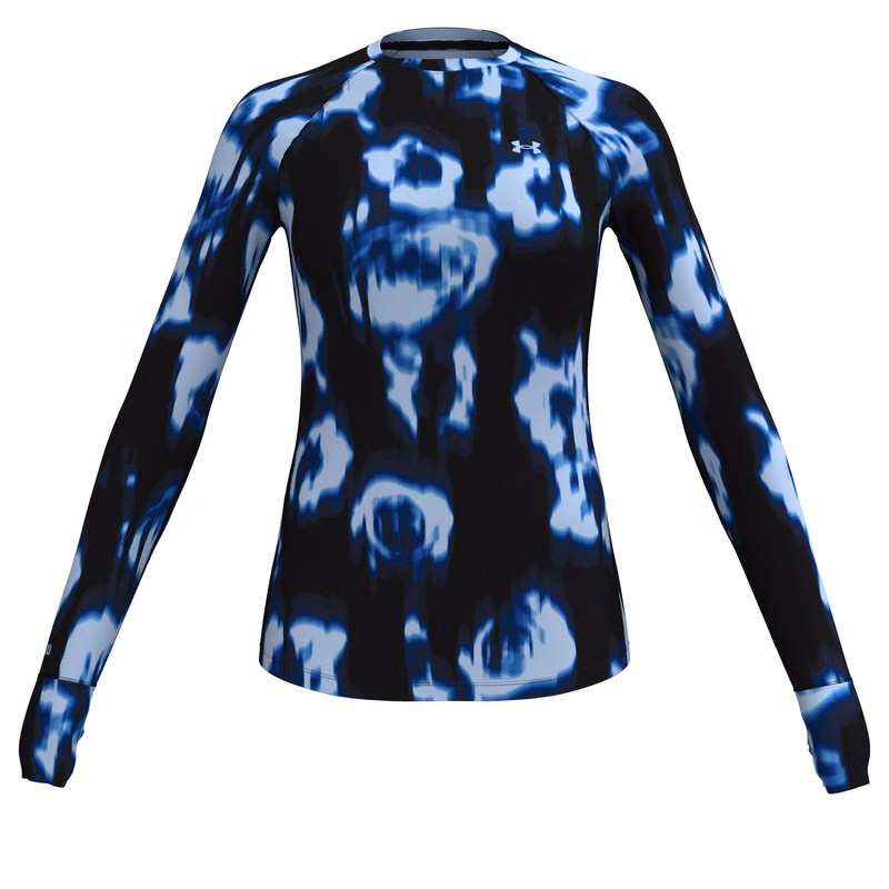 Women's UA Base 3.0 Printed Crew 