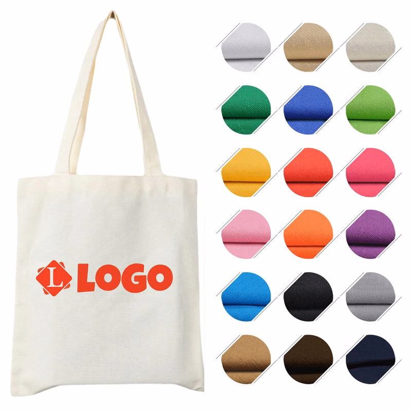 Custom Vertical Canvas Bag