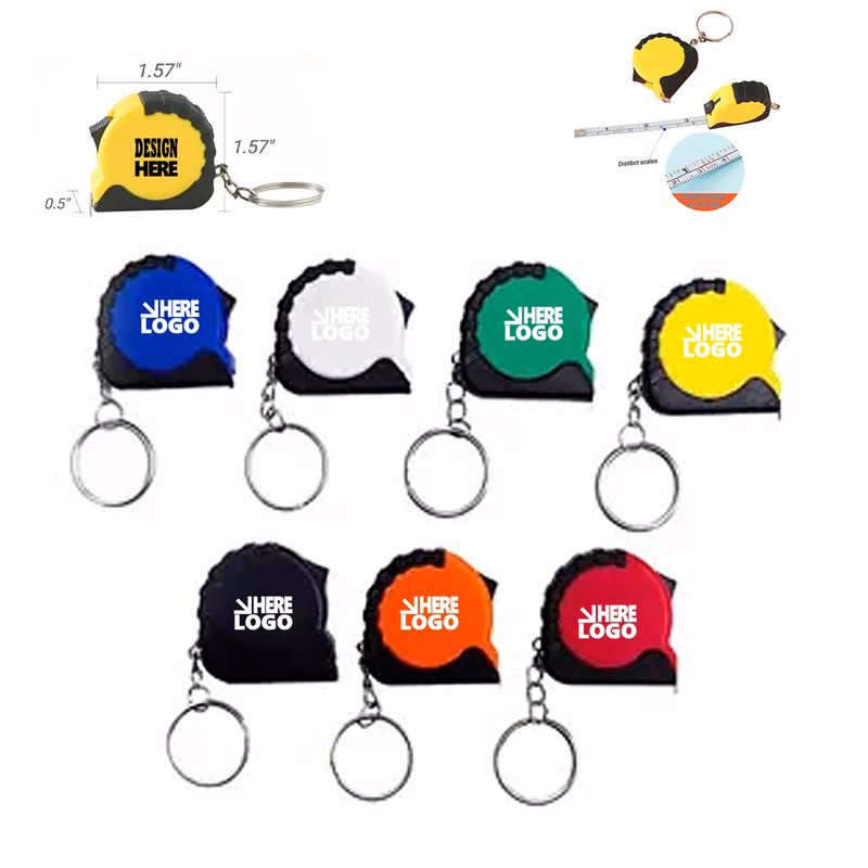 Key Ring Tape Measure Compact Measuring Tool