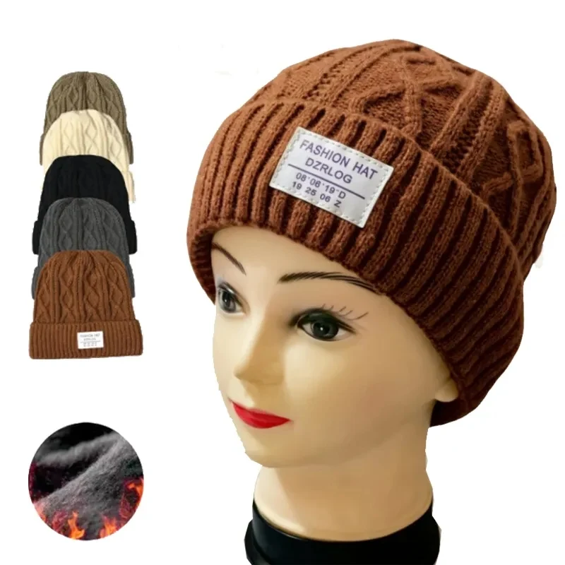 Patch Knit Beanie 1