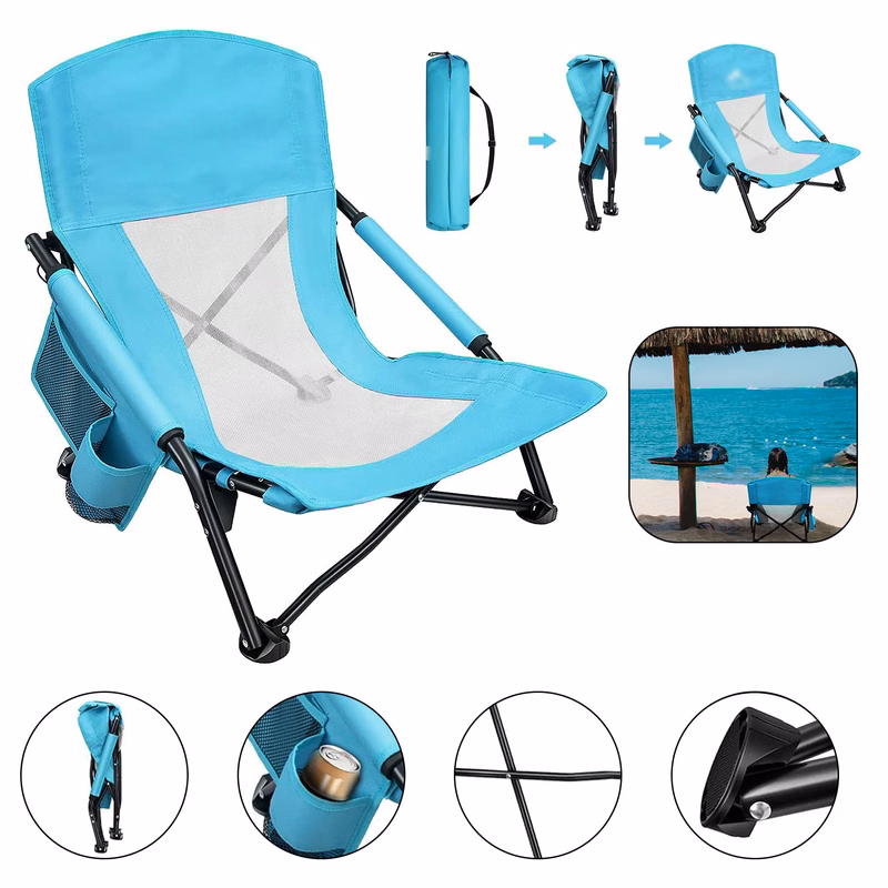Folding Low Beach Camping Chair