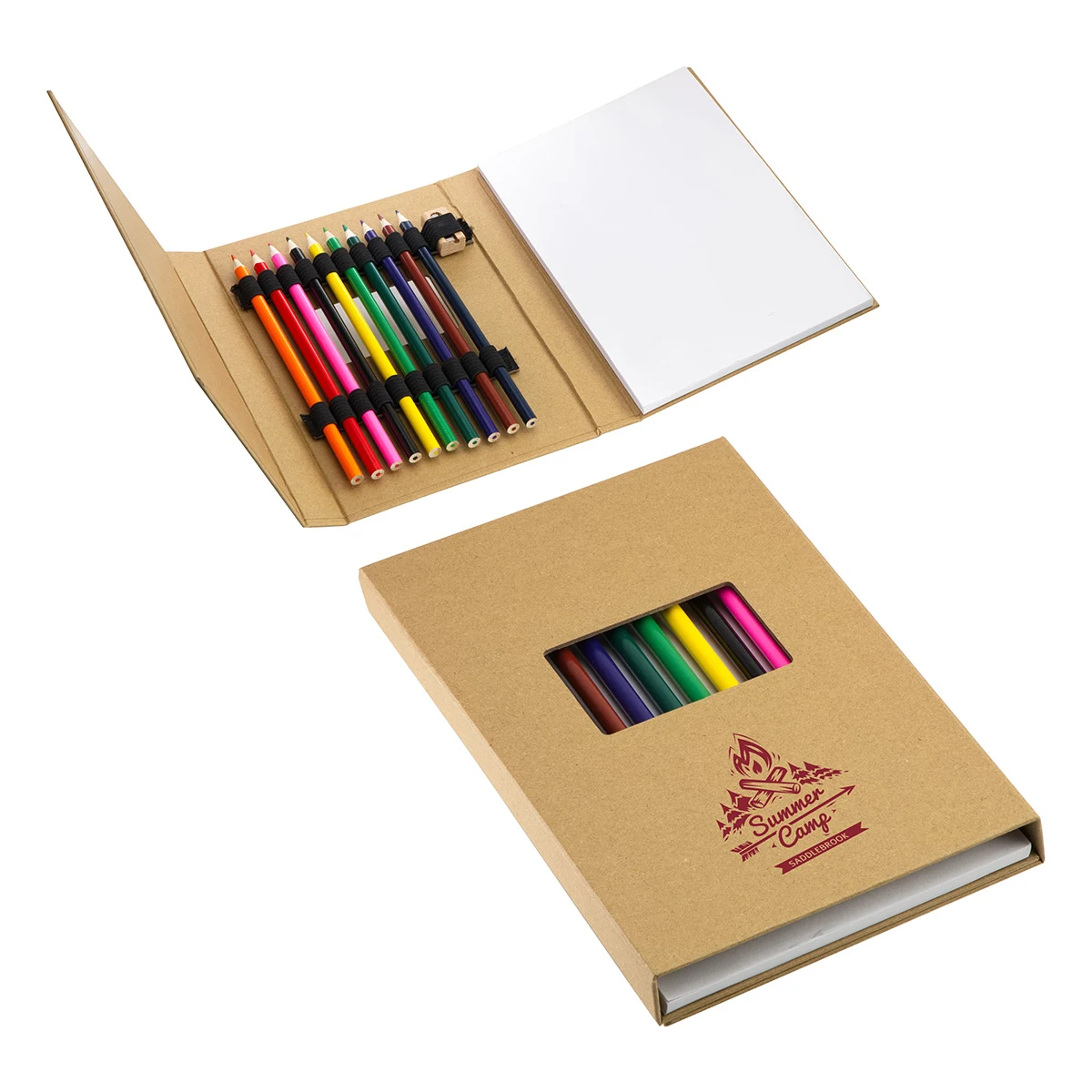 Artisan Sketch Pad with 10-Piece Colored Pencil Set 1