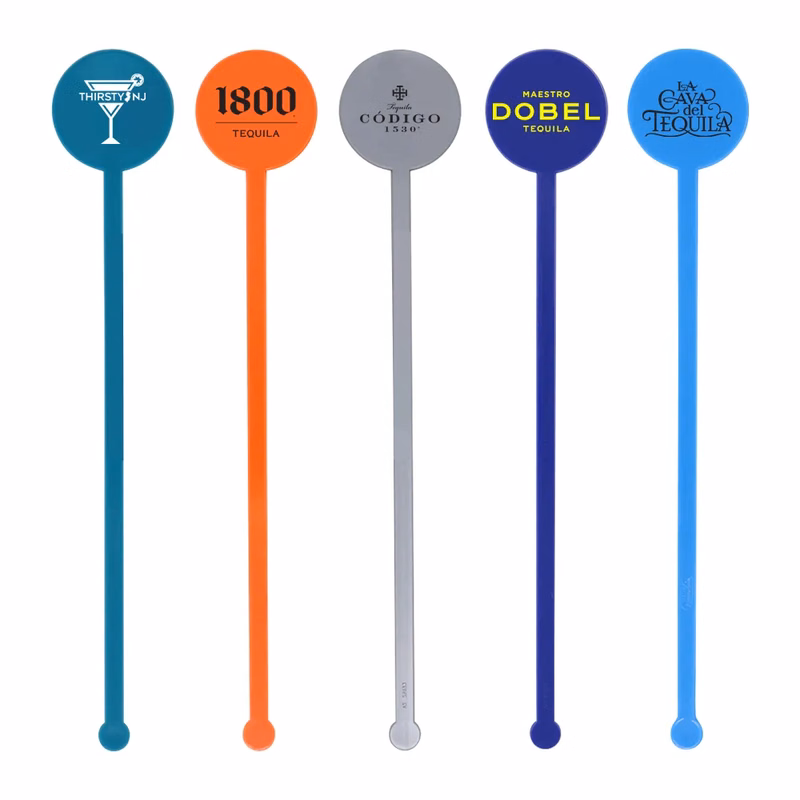 Custom Cocktail Swizzle Sticks