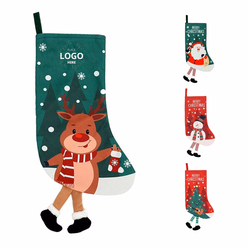 Christmas felt socks
