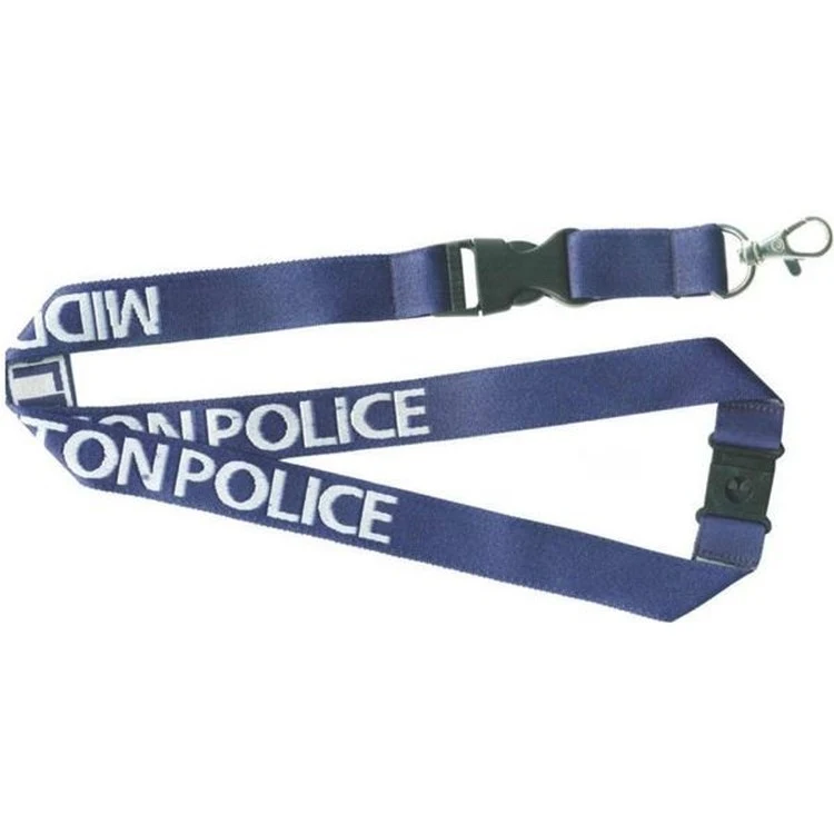 Polyester Woven Lanyard 36"x3/4" with Split Ring 1