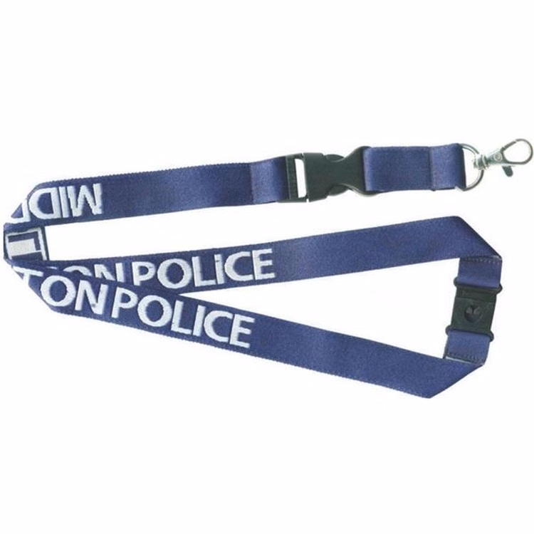 Polyester Woven Lanyard 36"x3/4" with Split Ring