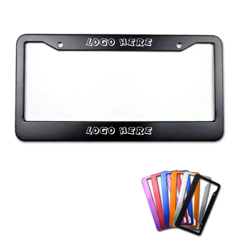 Aluminum Alloy License Plate Frames 1