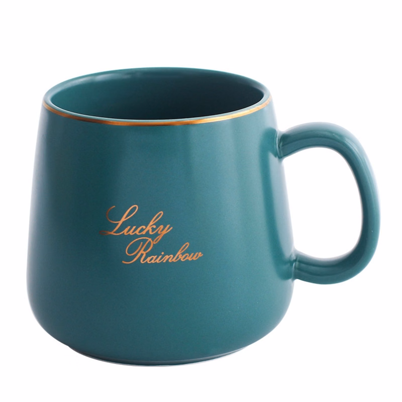 14 oz Ceramic Mug with Tray