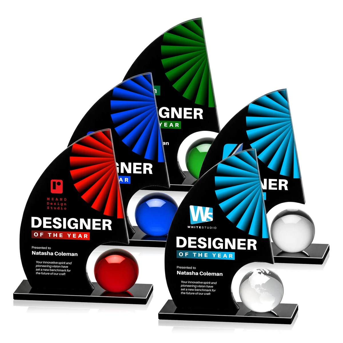 Ravenna VividPrint™ Award - Black 1