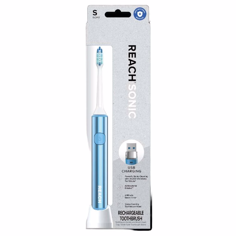 Reach Sonic Rechargeable Power Toothbrush - Soft