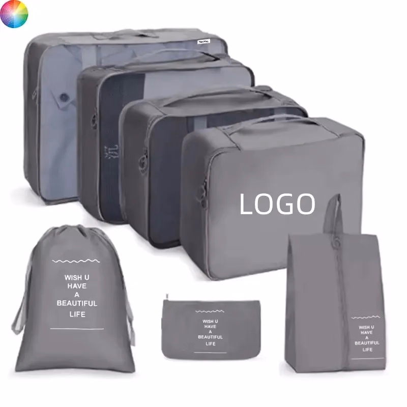 Lightweight Travel Packing Cubes 7 Set For Suitcases