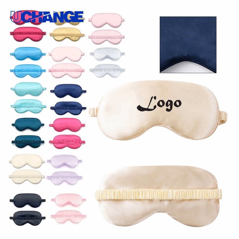 Imitation Silk Elastic Sleep Eye Mask
