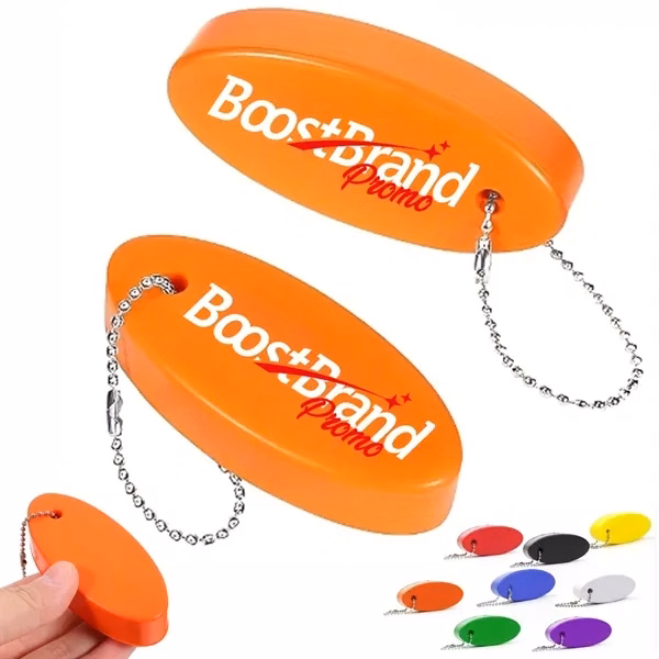 Custom PU Floating Keychain with Anti-Sinking Design — Outdoor & Boating Giveaway