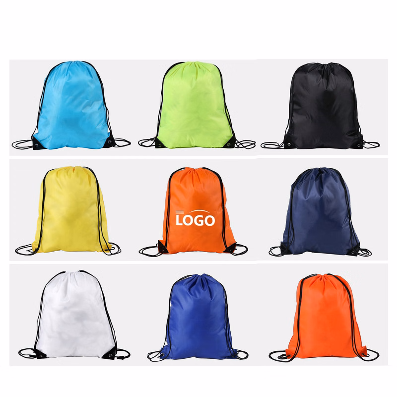 Nylon Drawstring Bag Waterproof Sports Backpack Basketball