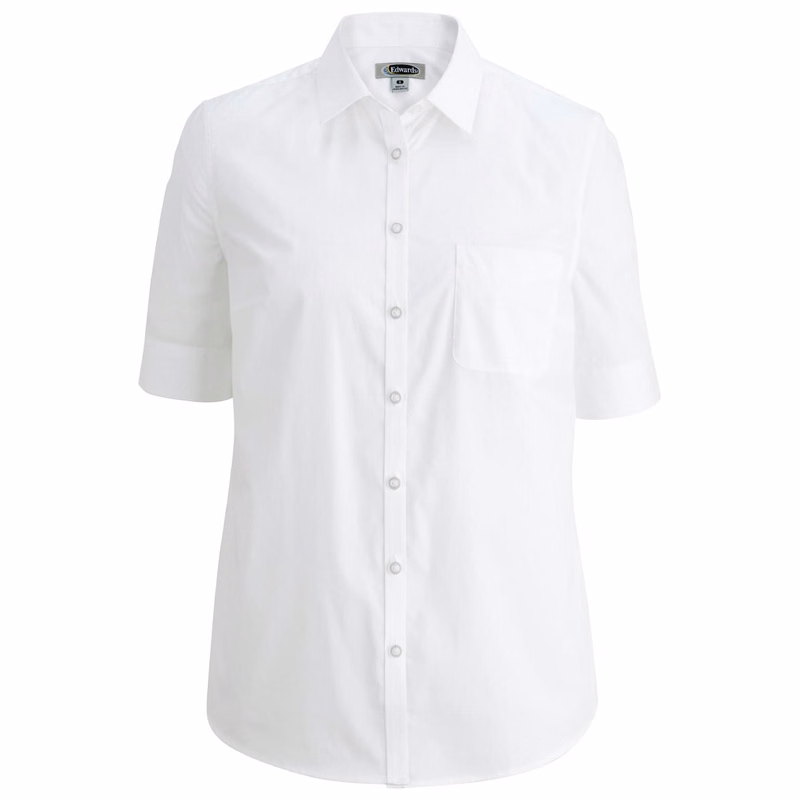 Comfort Stretch Short Sleeve Ladies Shirt