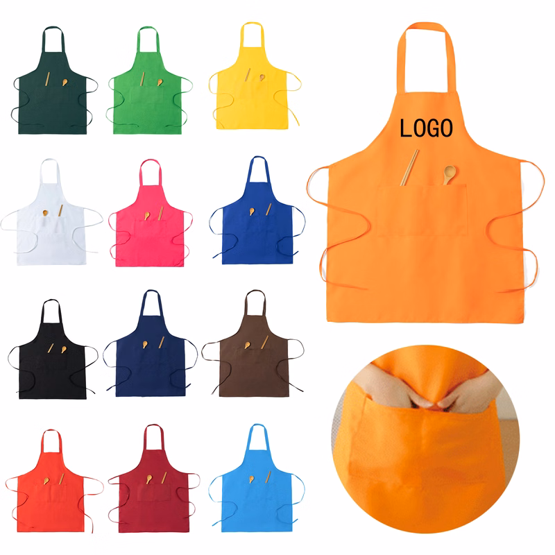 Custom Promotional Logo Kitchen Catering Apron