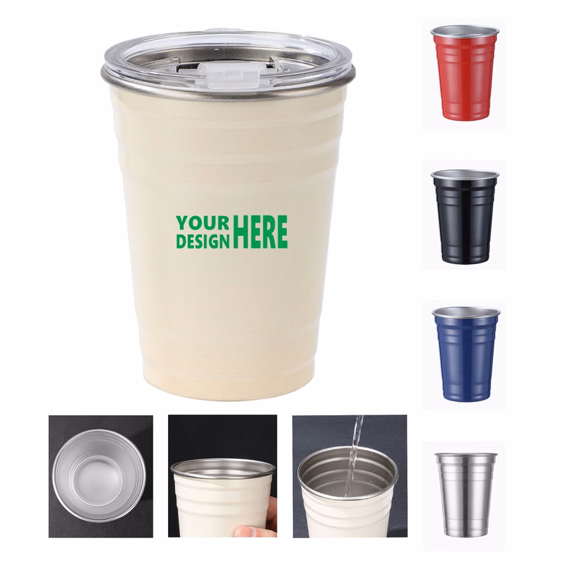 Custom 18 oz Coated Chill Aluminum Cups