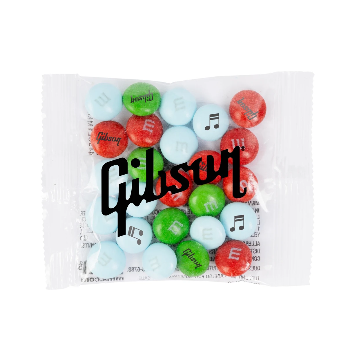 3/4 oz. Personalized M&M'S® in Single Color Printed Favor Pack 1