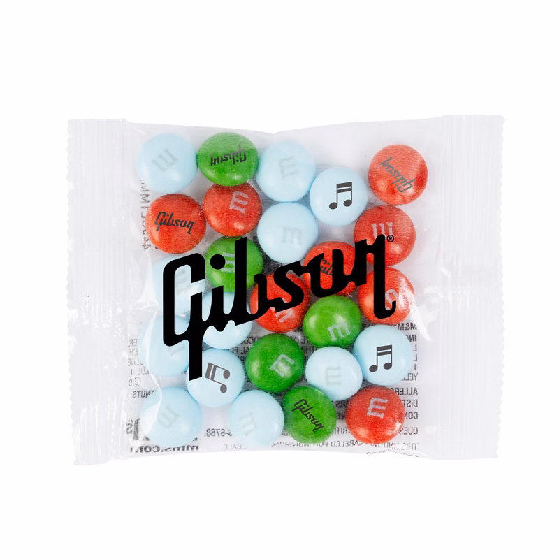 3/4 oz. Personalized M&M'S® in Single Color Printed Favor Pack