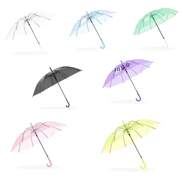 Custom Auto Open Windproof Dome Umbrella with Fiberglass Ribs — Event Promo 1