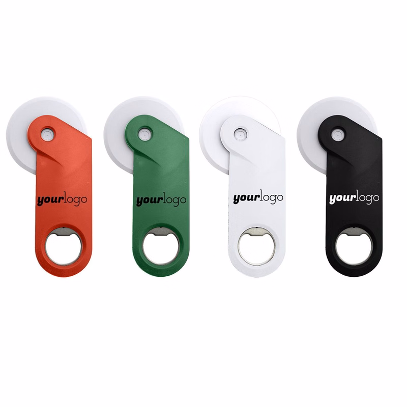Pizza Roller Cutter and Bottle Opener Tool