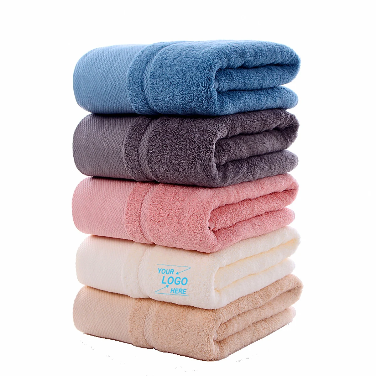 Luxury 27x55" Cotton Bath Towels 1