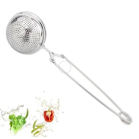 Promotional stainless steel round tea infuser 1