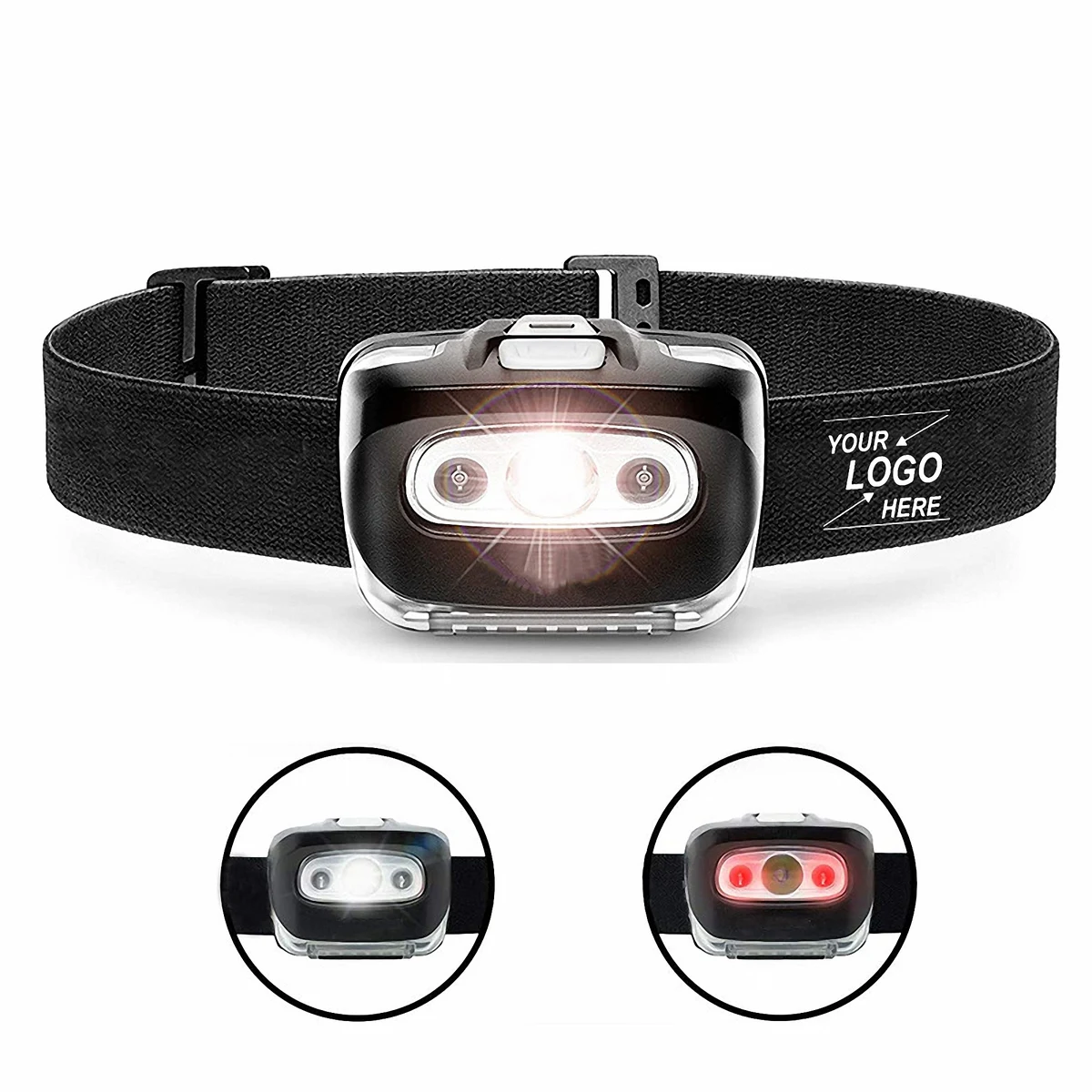 LED COB Headlamp Flashlight 1