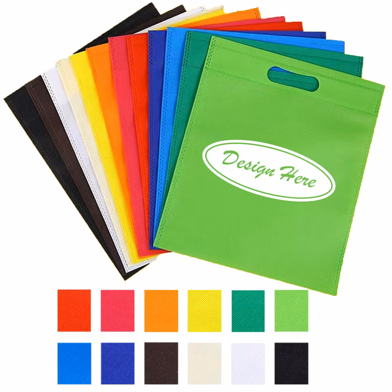 Customppingized Non-woven Bags & Flat-mouth Shopping