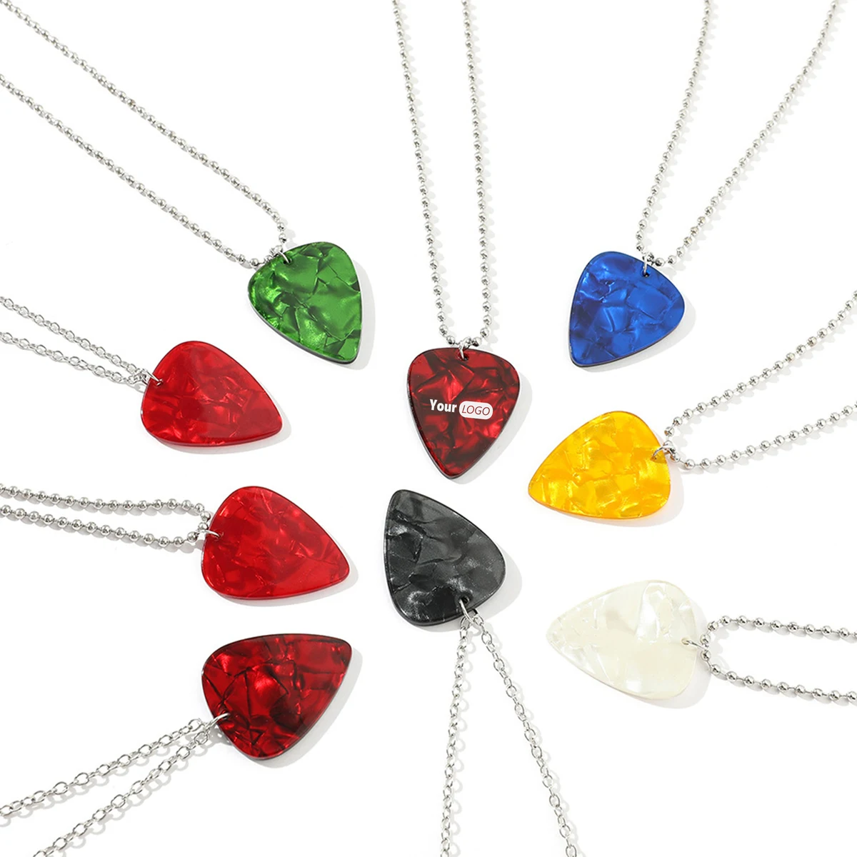 Plastic Custom Music Pick Necklace 1