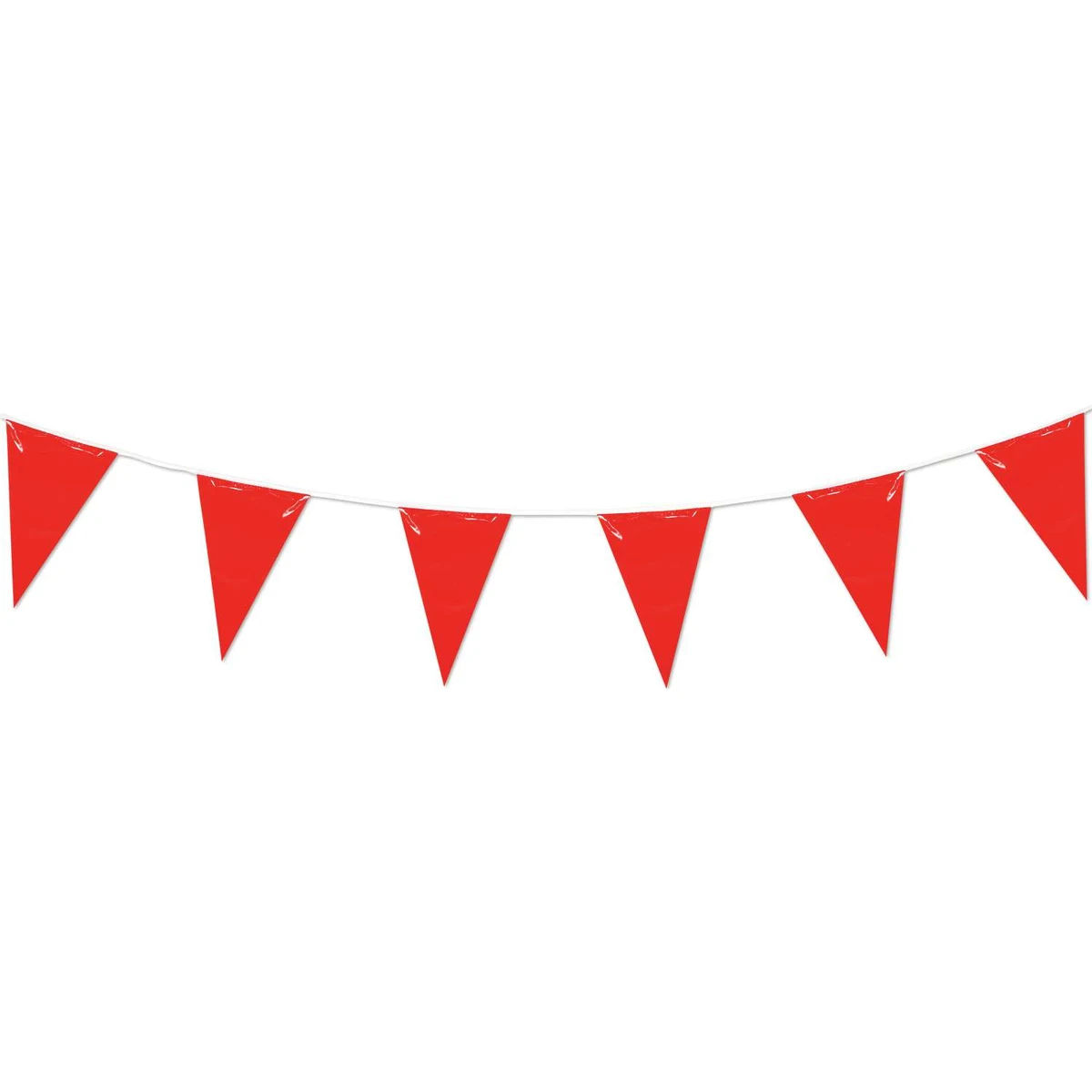 105' Red Pennant String 1