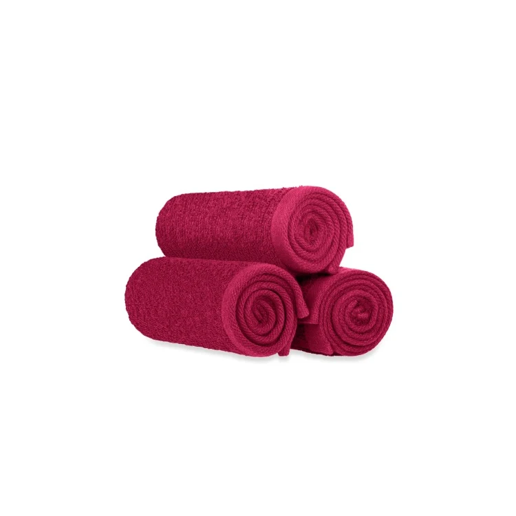 Burgundy Spa Salon Towel, 16 x 27, 2.75 lb. 1