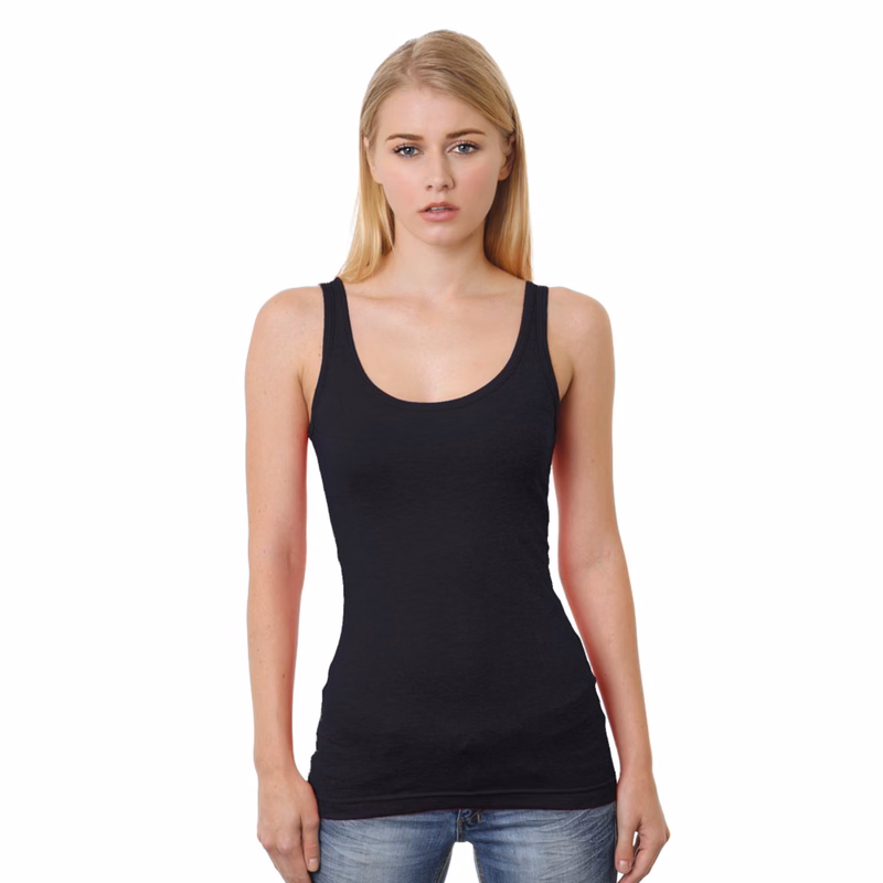USA-Made Junior Fine Jersey Tank Top