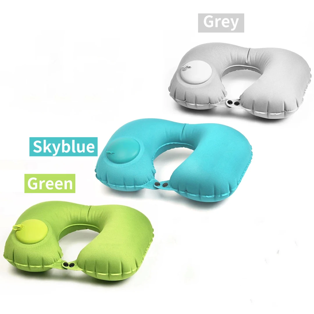 U Shape Inflatable Travel Neck Pillow 1