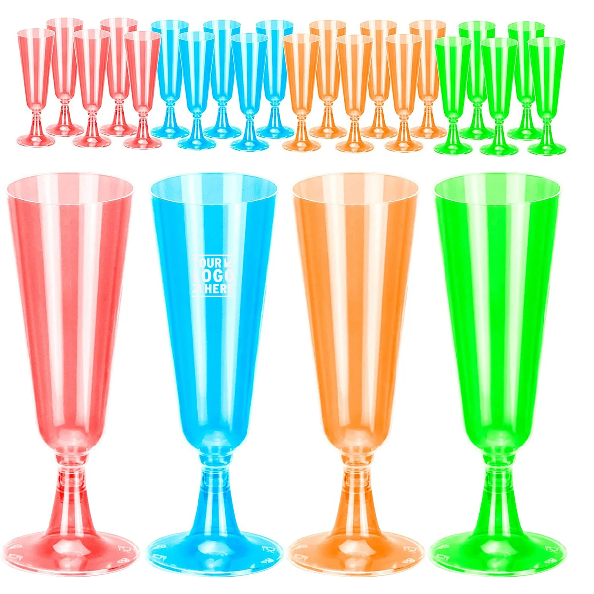 4.7 Oz Disposable Plastic Wine Glasses 1