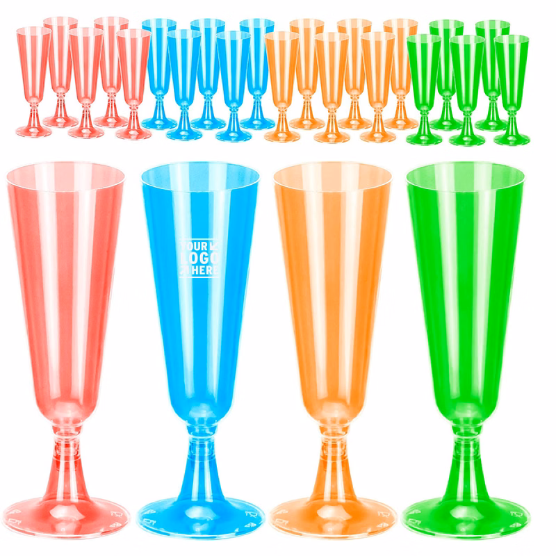 4.7 Oz Disposable Plastic Wine Glasses