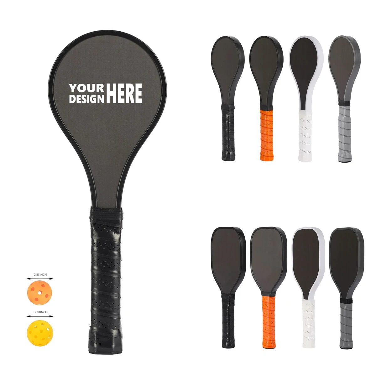 Precision Pickleball Practice Paddle with Frosted Surface 1