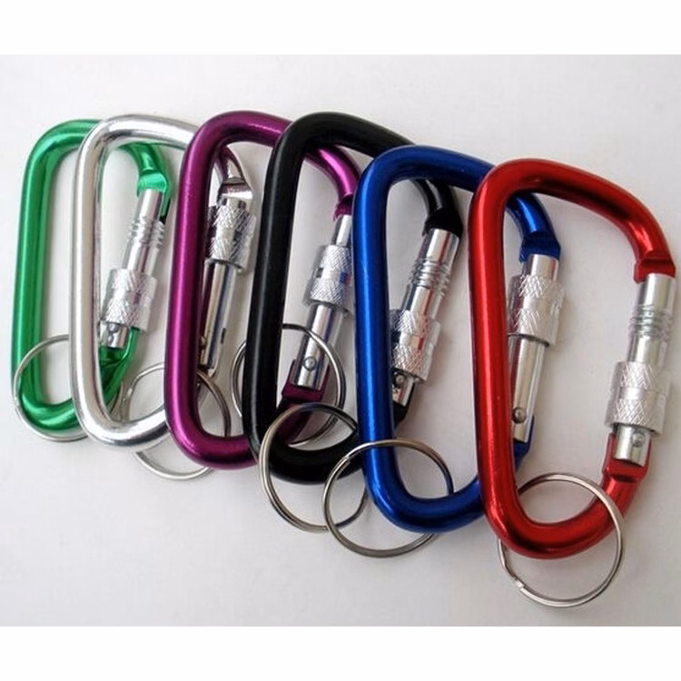 6D Carabiner key ring