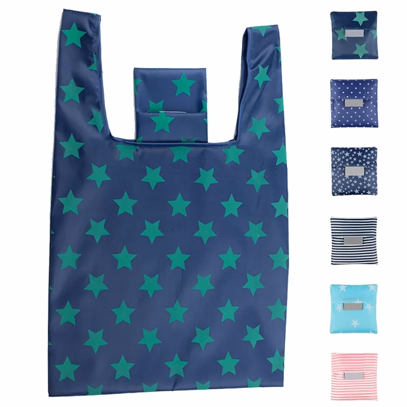 Reusable Foldable Shopping Bag - FULL COLOR